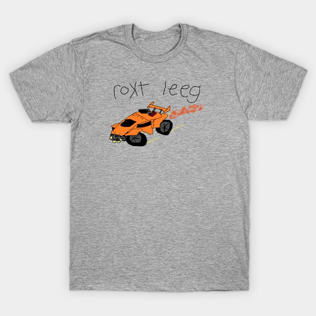 Rokt Leeg Orange Octane T-Shirt by Items4All